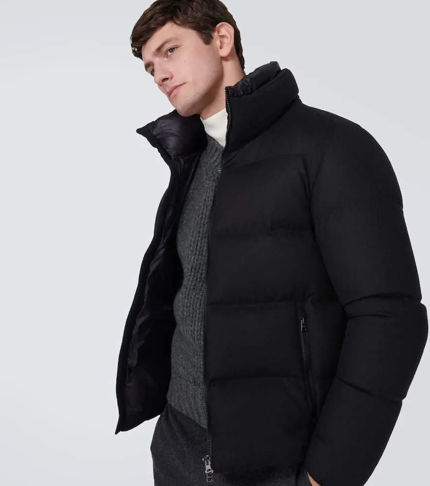 Herno Silk and cashmere down jacket