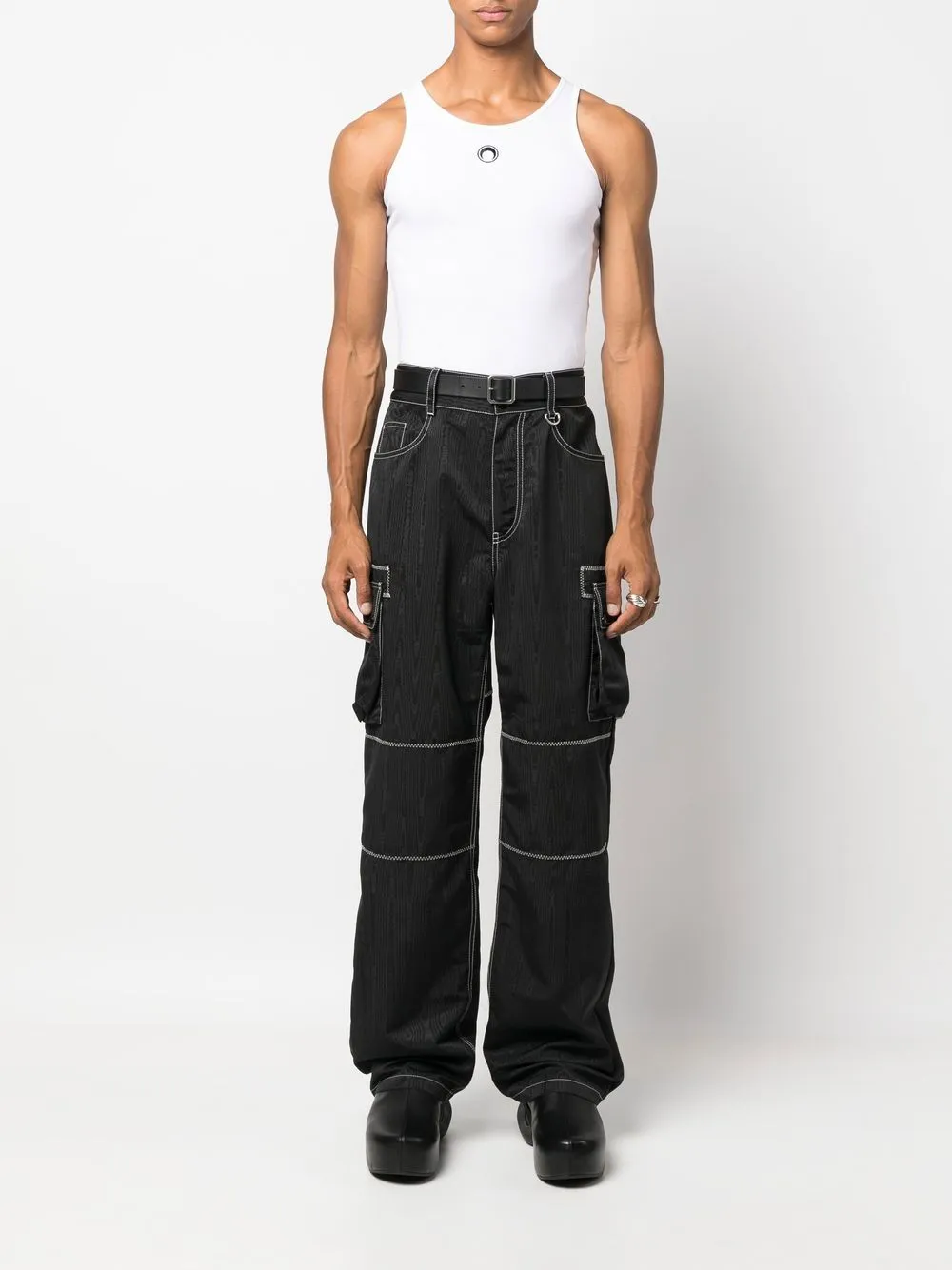 High-Rise Cargo Pants