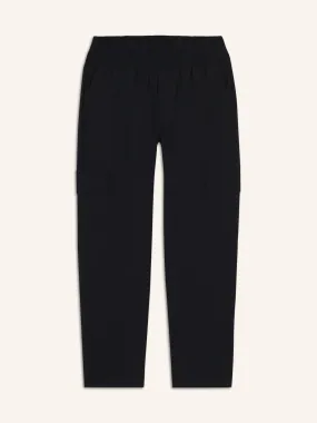 High-Waisted SleekTech Cargo Ankle Pants for Women