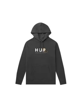 Huf Year Of Rat Original Logo Pullover Hoodie Black PF00311