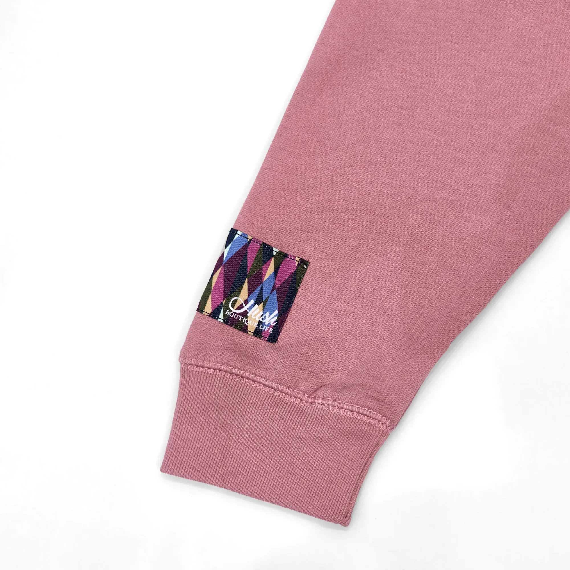 HUSH PINK MARTINI HOODIE