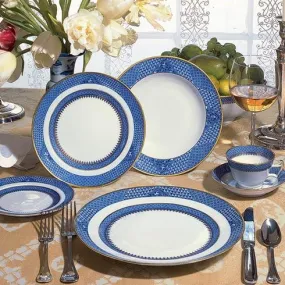 Indigo Wave 5 Piece Place Setting