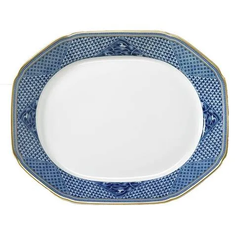 Indigo Wave Oct Platter