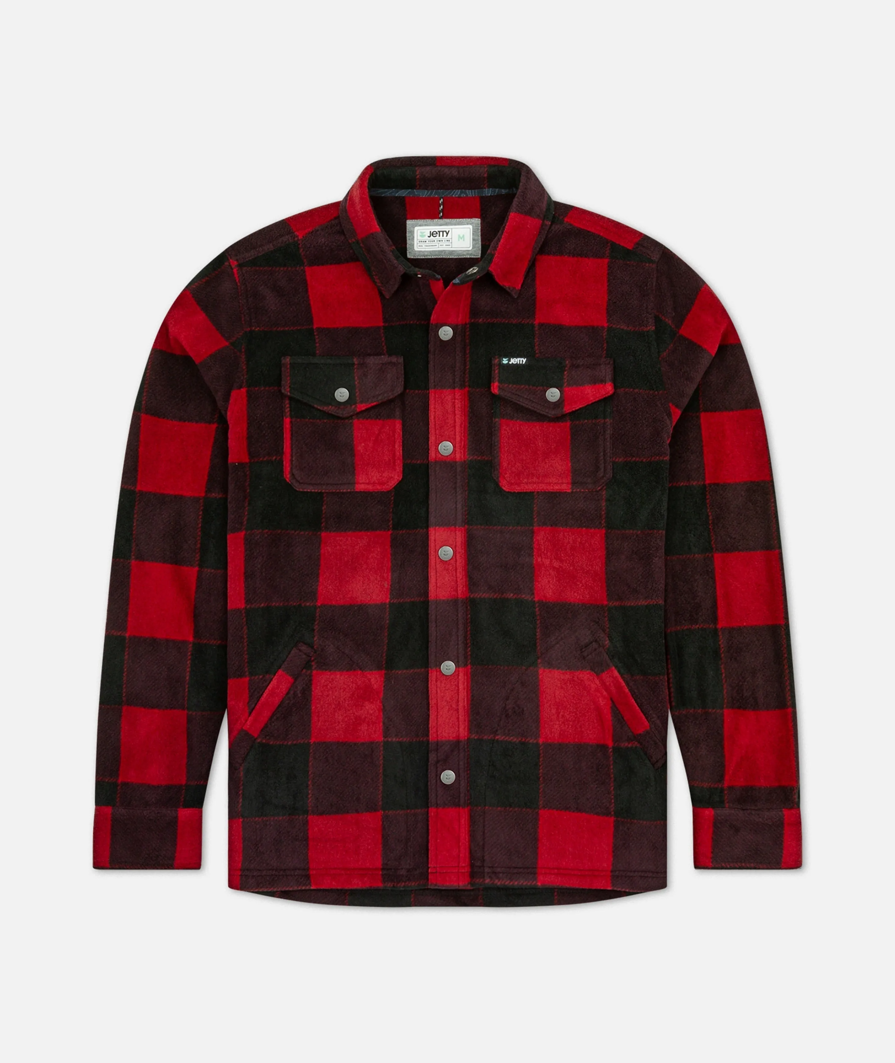 Jetty The Concordia Fleece - Red