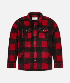 Jetty The Concordia Fleece - Red