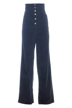 Karma Black Corduroy Trousers