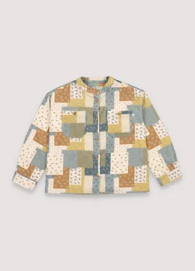 Kids Bobbie Shirt | Patchwork Print
