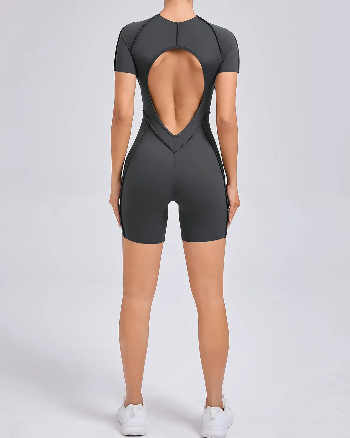 Kira Sprint Jumpsuit - Grey