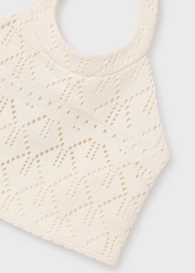 Knit Halter Top & Cargo Pant Set