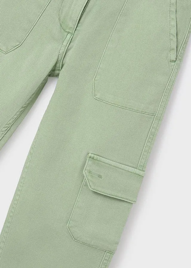 Knit Halter Top & Cargo Pant Set