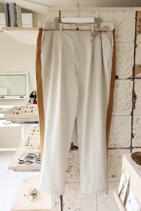Line Chino Pants Camel-1