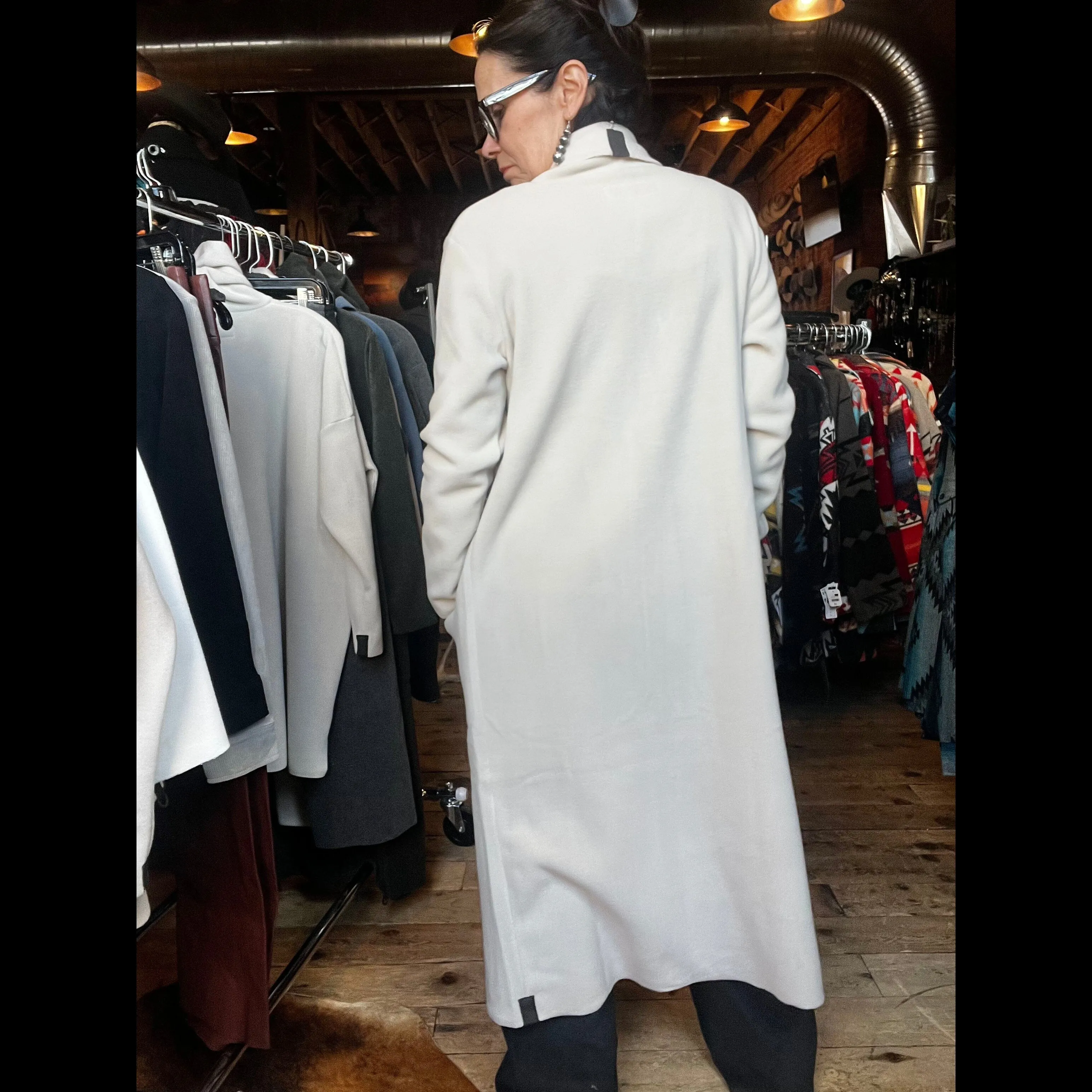 Long Fleece Cardigan - Henriette Steffensen - Kit - 7162K