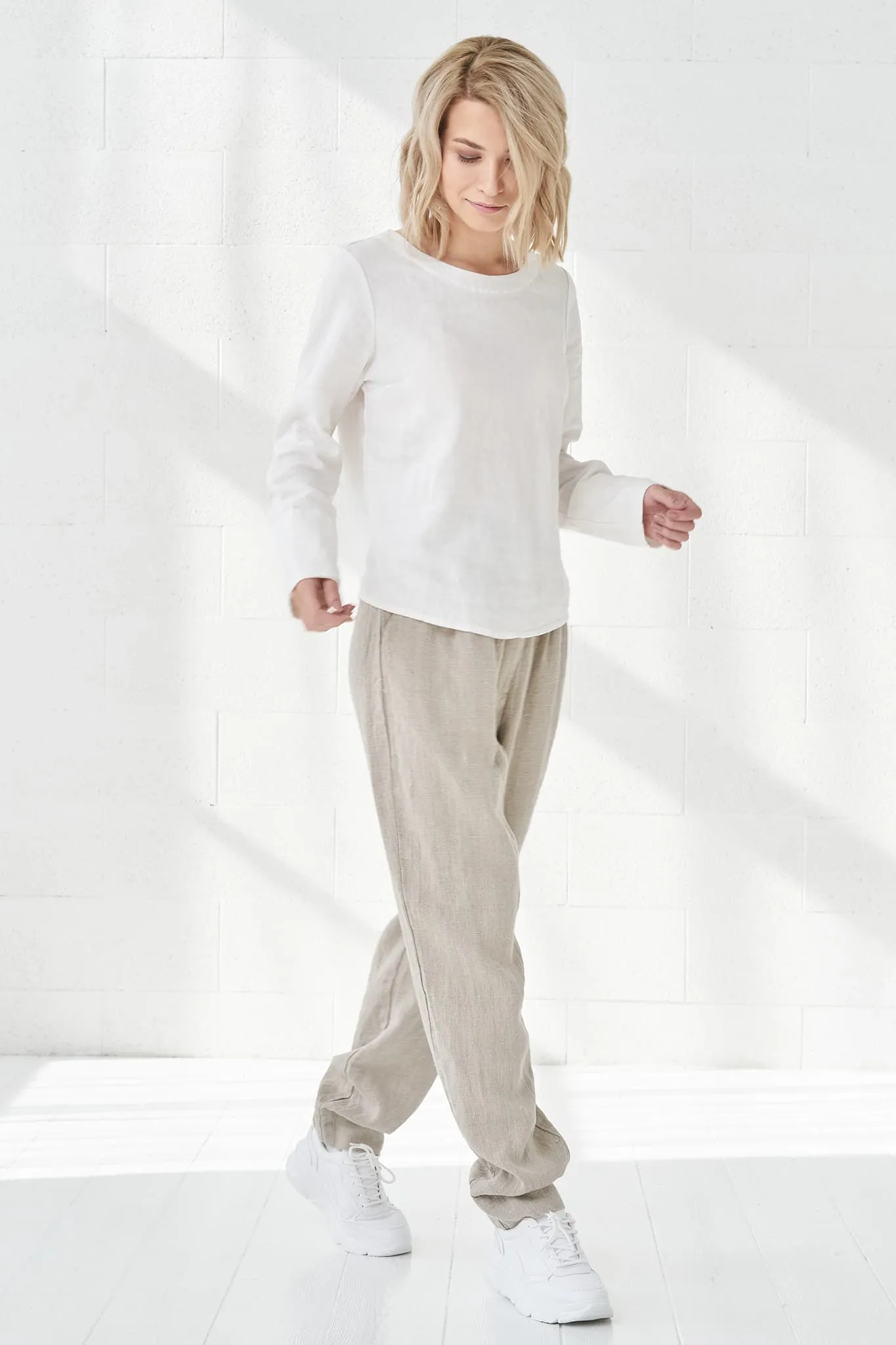 Loose linen pants Pamela
