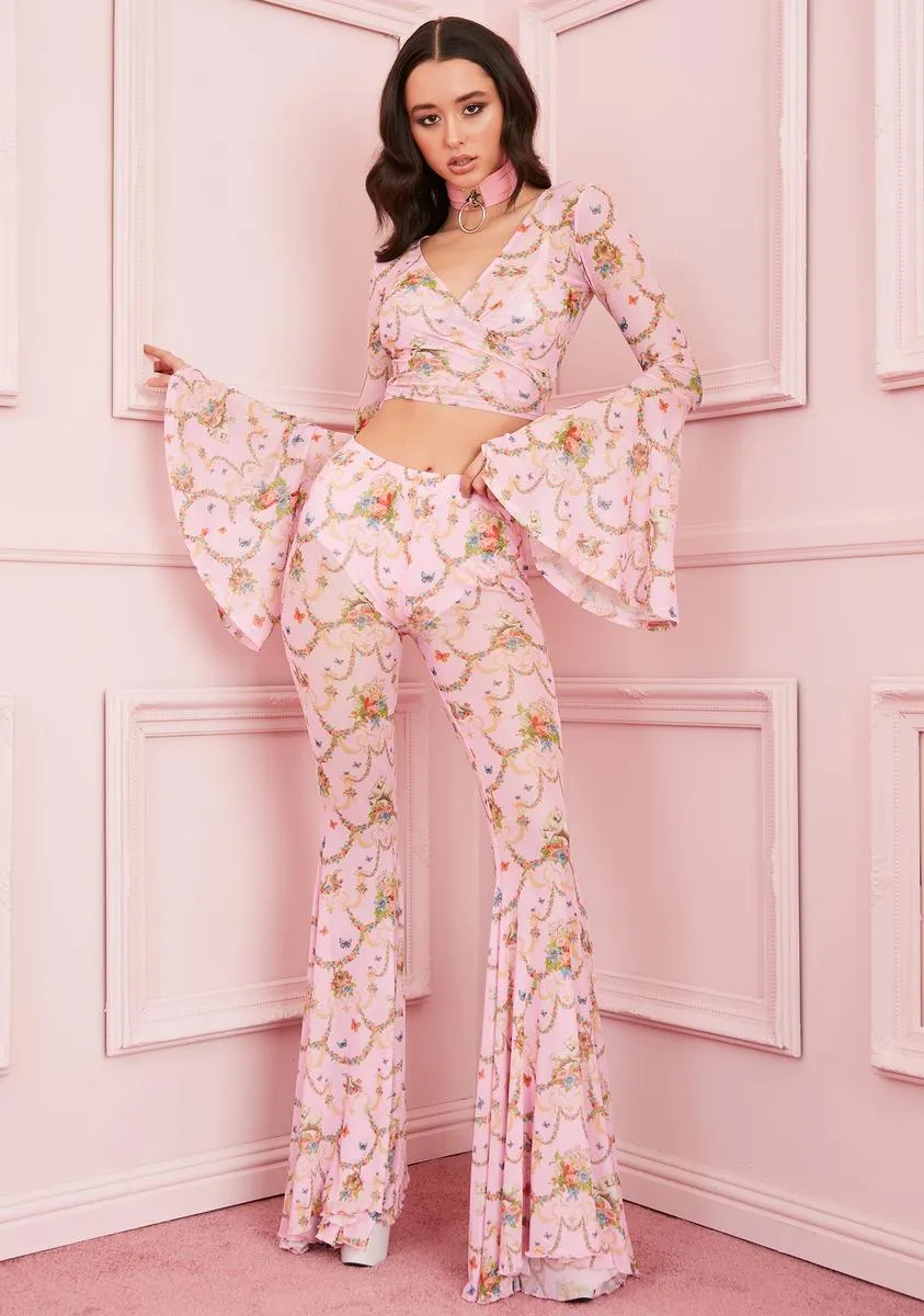 Lush Opulence Flare Pants