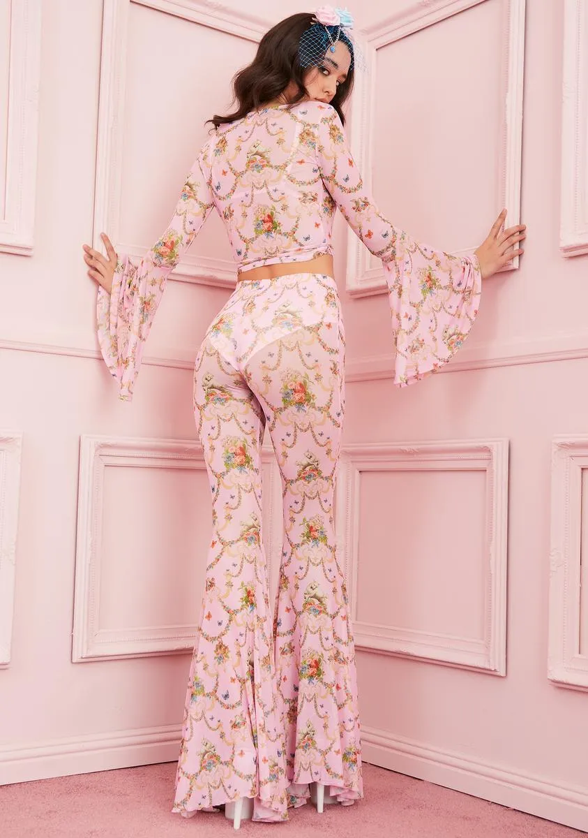 Lush Opulence Flare Pants