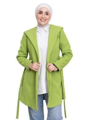 Macaw Green Feather Jacket