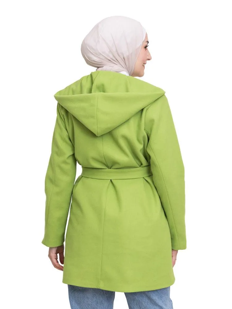 Macaw Green Feather Jacket