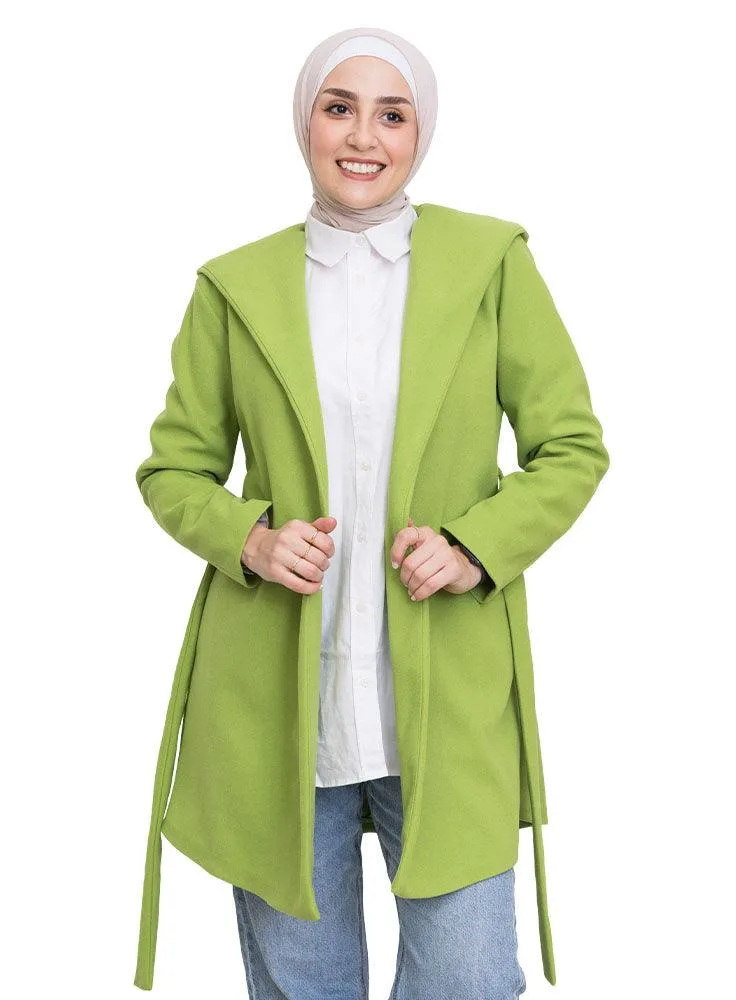 Macaw Green Feather Jacket