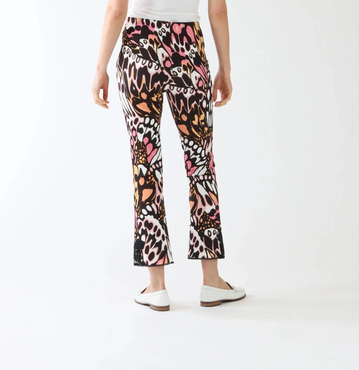 Marc Cain Butterfly Candy Pink Bright Frederica Pants