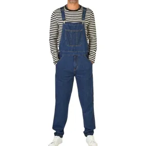 Men's Casual Vintage Denim Overalls 10222895Y