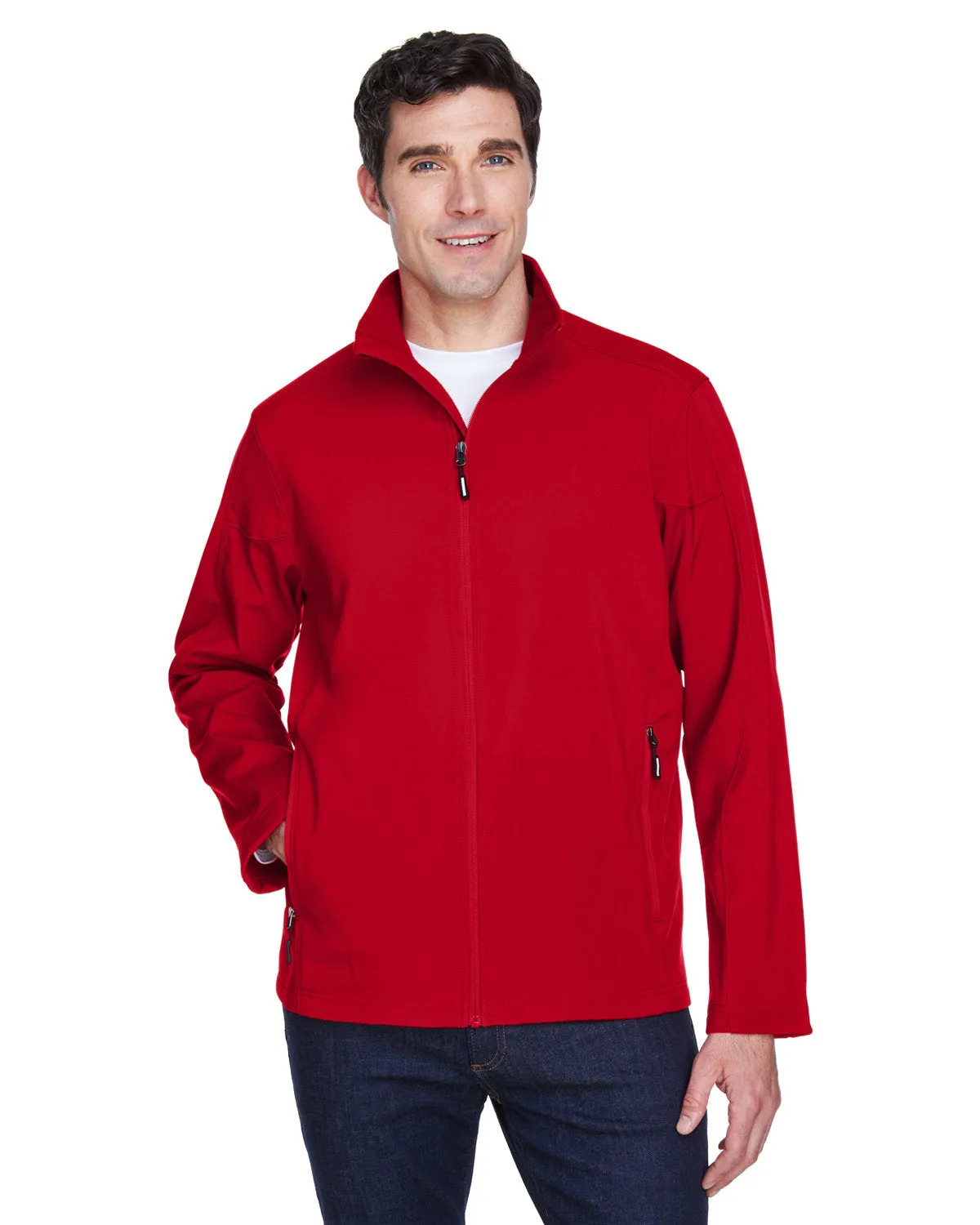 Men's Cruise Two-Layer Fleece Bonded Soft Shell Jacket-88184