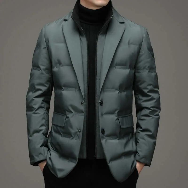 Men's Lightweight Down Puffer Jacket