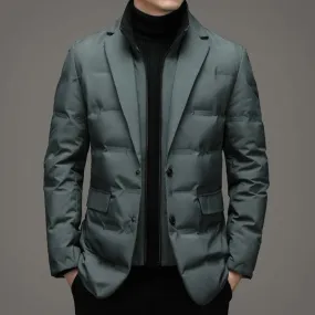 Men's Lightweight Down Puffer Jacket