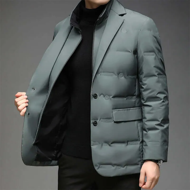 Men's Lightweight Down Puffer Jacket
