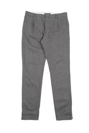 Men's SIVIGLIA Italy Grey Twill Cotton Chino Pants Trousers Size 32