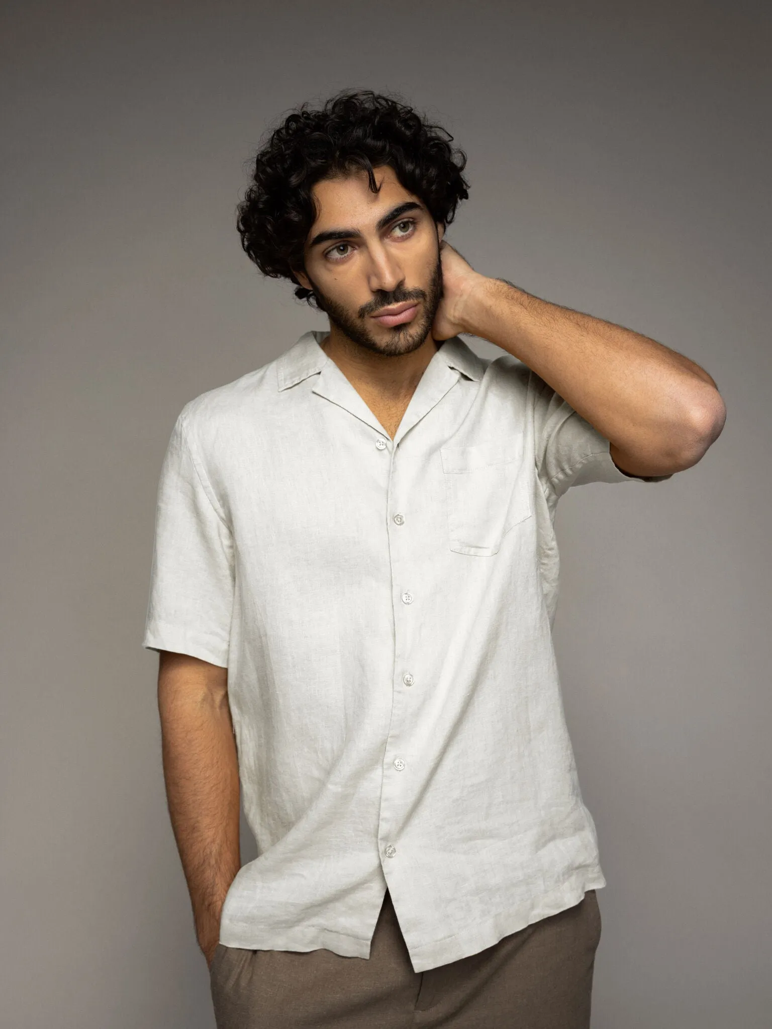 MMGTheo Linen Cuban Shirt