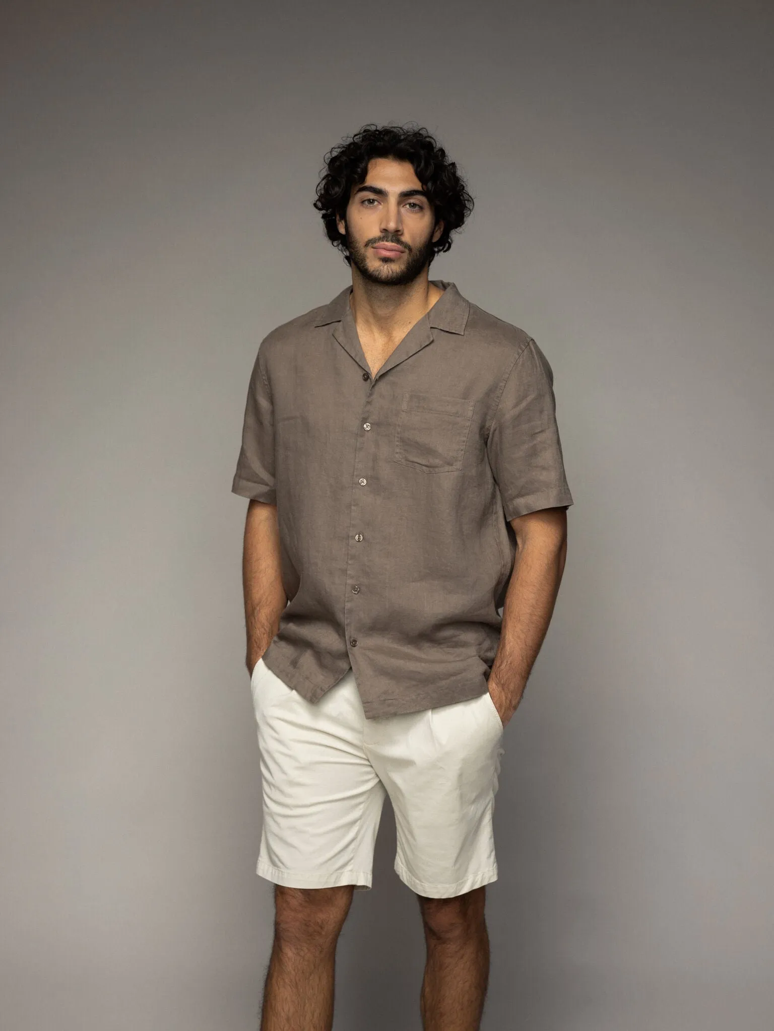 MMGTheo Linen Cuban Shirt