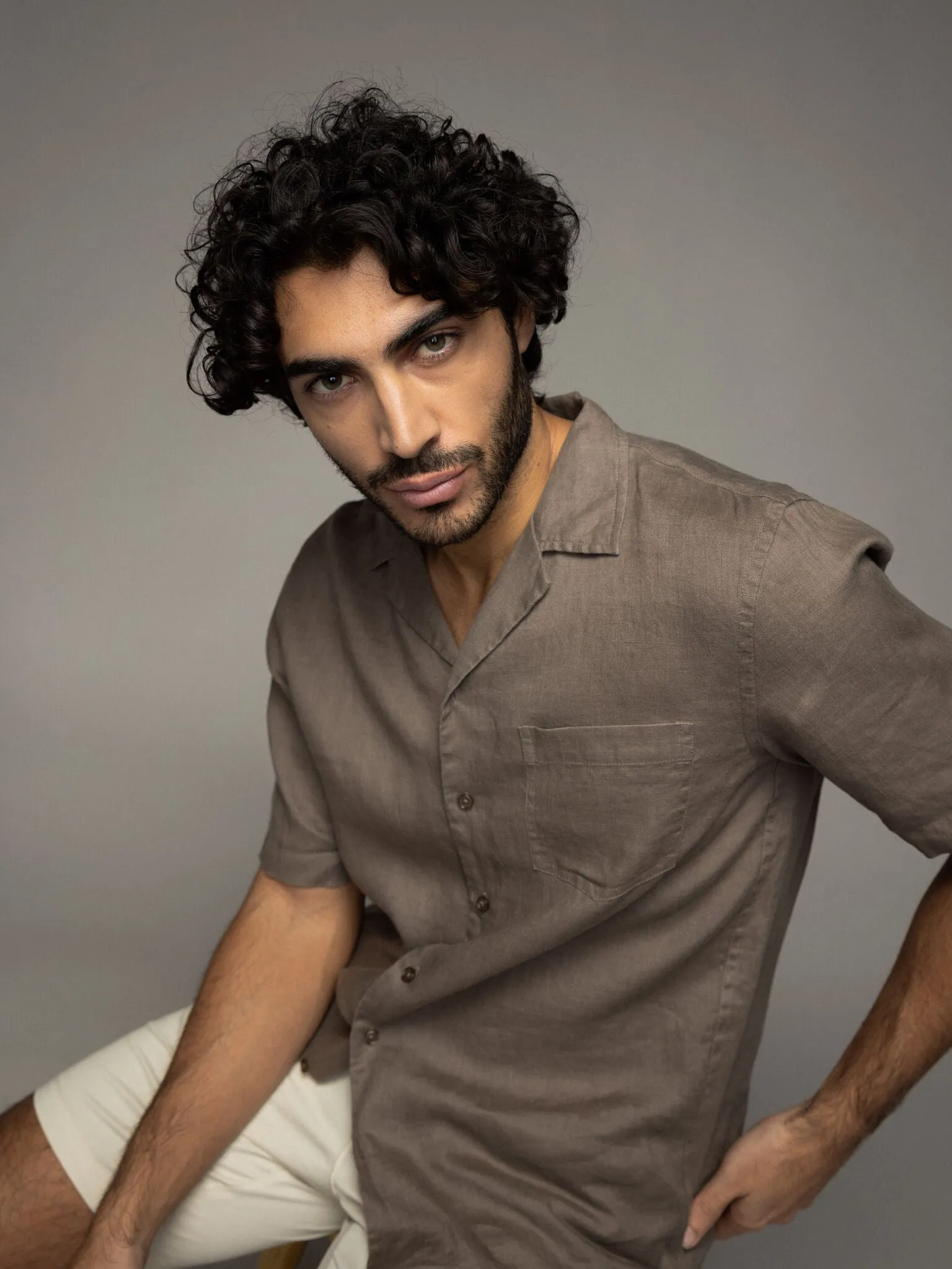 MMGTheo Linen Cuban Shirt