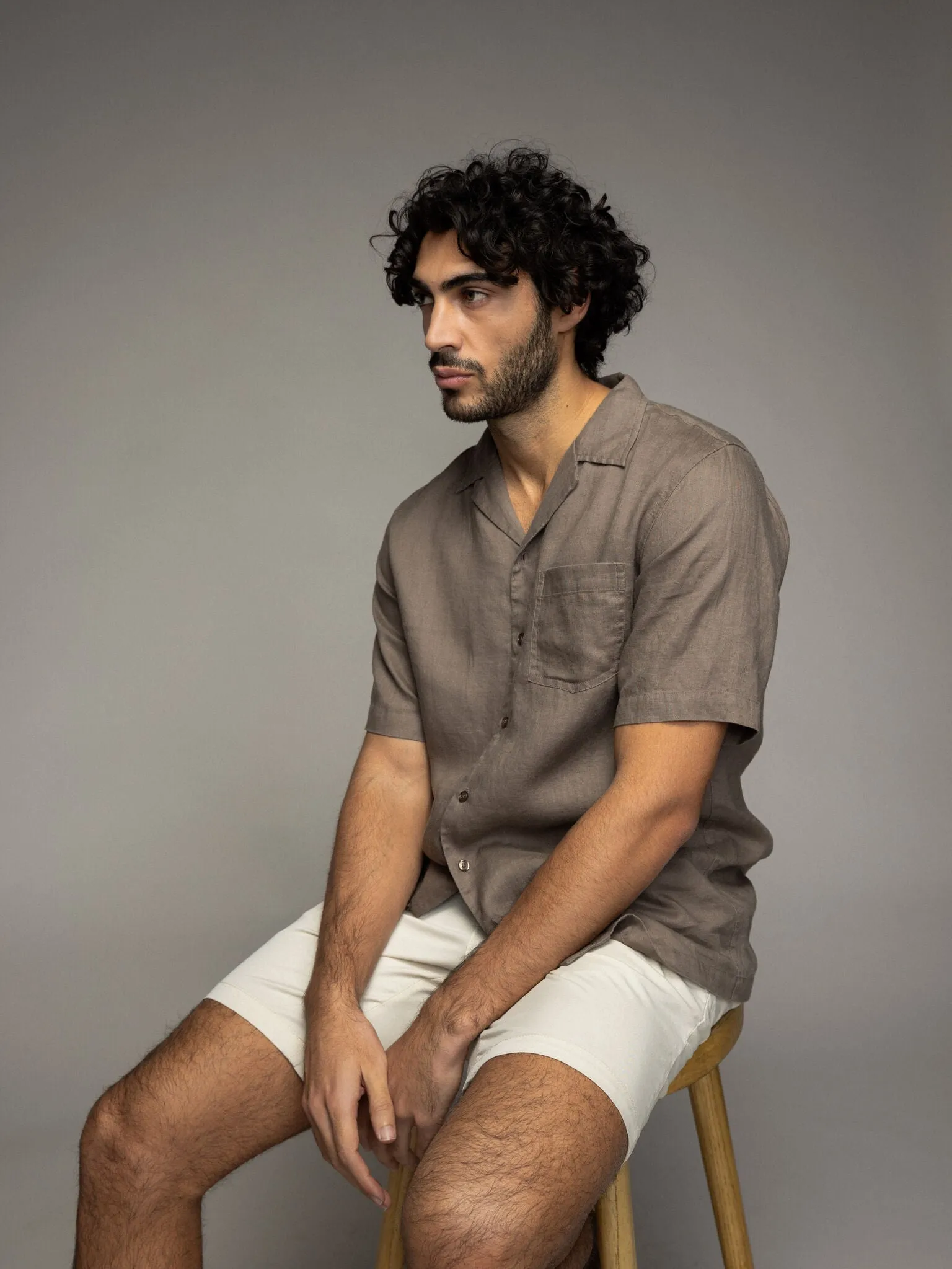 MMGTheo Linen Cuban Shirt