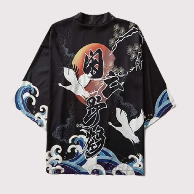 Ocean Waves Anime Jacket