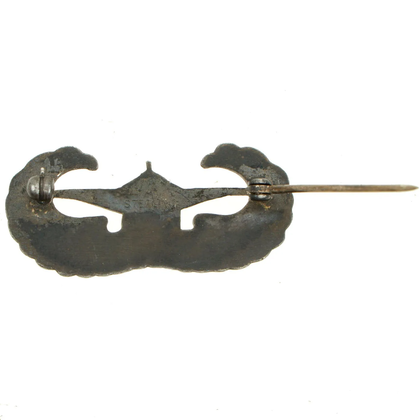 Original U.S. WWII Set of 2 Japanese Occupation Made Airborne Glider Wings - One dated 1946 & One Marked Sterling