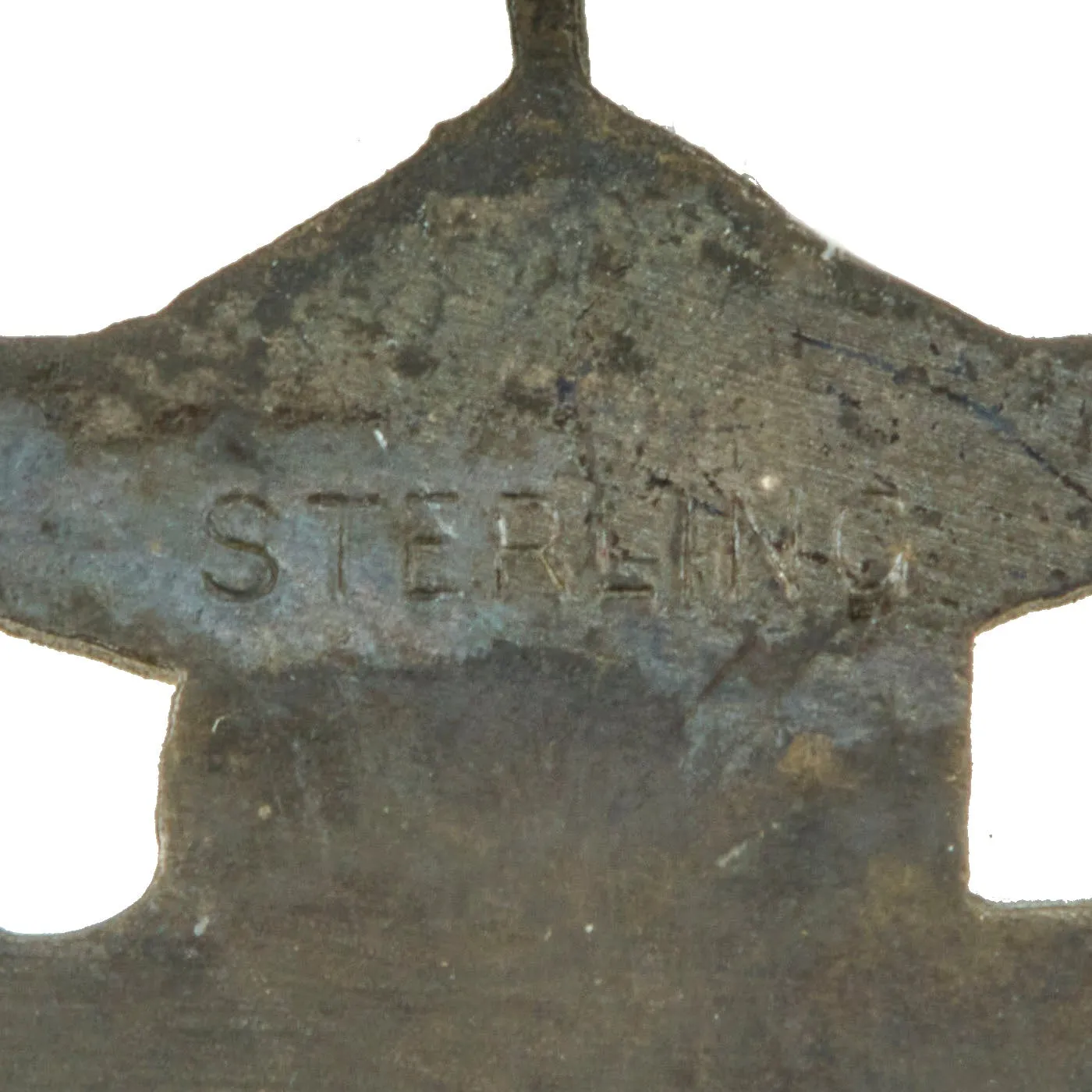 Original U.S. WWII Set of 2 Japanese Occupation Made Airborne Glider Wings - One dated 1946 & One Marked Sterling