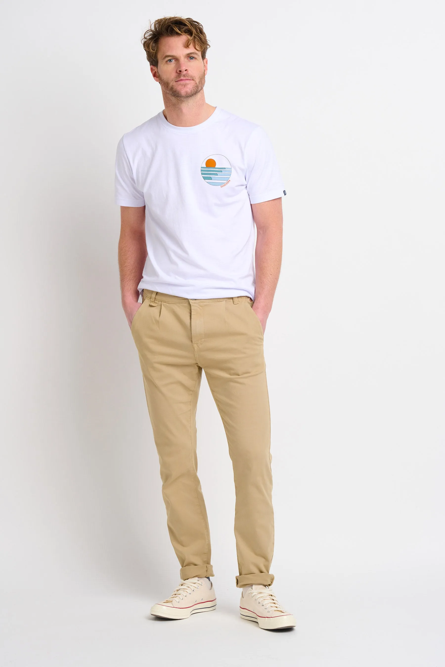 Pleat Front Chinos