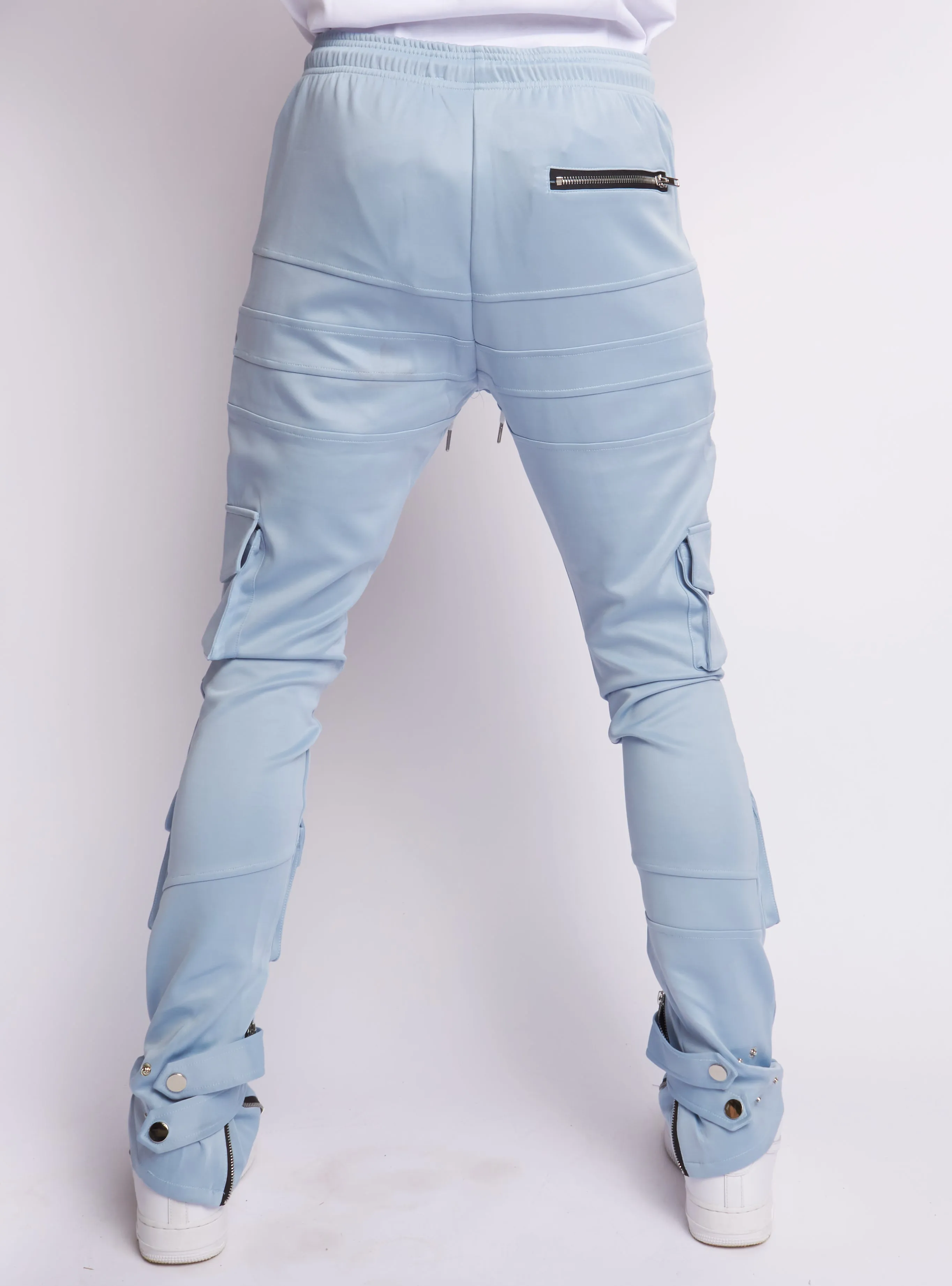 Politics Track Pants - Holman - Sky Blue - 752