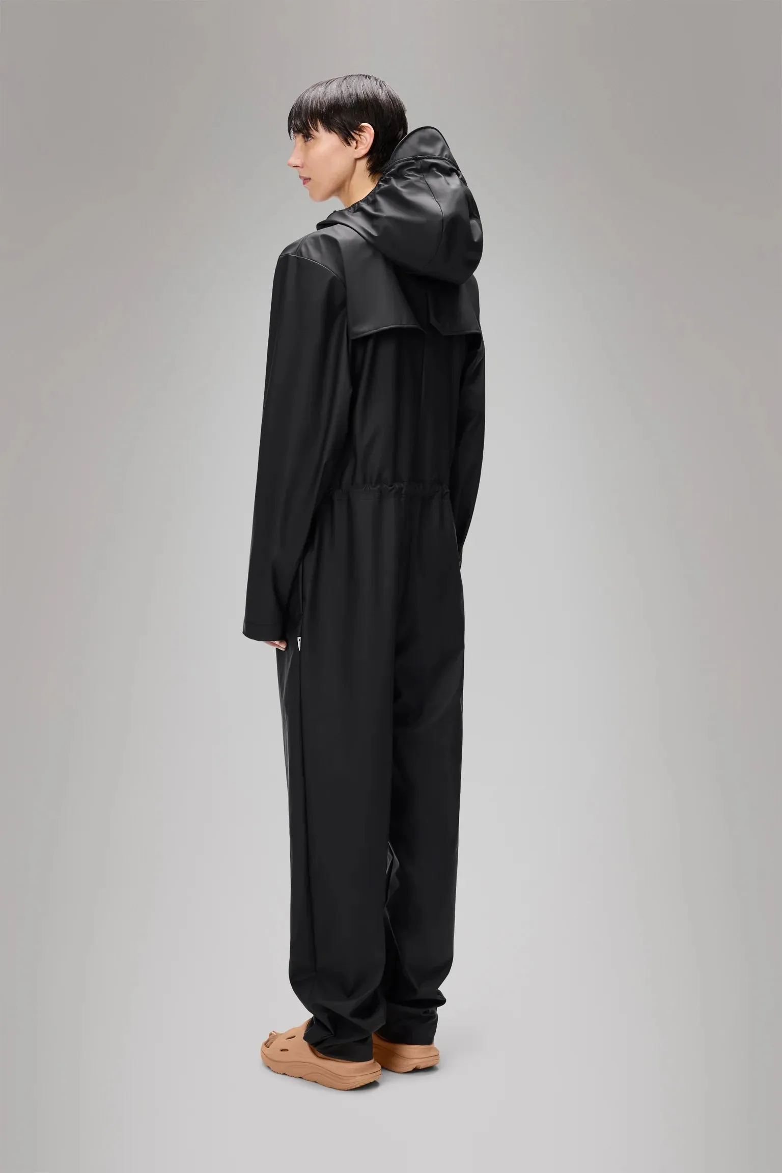 Rains Black Jumpsuit