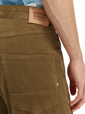 Ralston 5 Pocket Fine Corduroy Pant in Khaki
