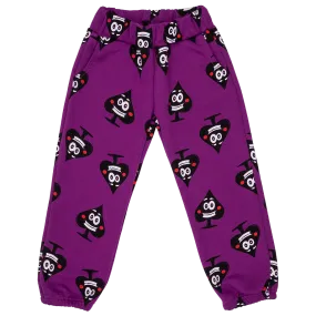Raspberry Republic Ace of Spades Purple Sweatpants