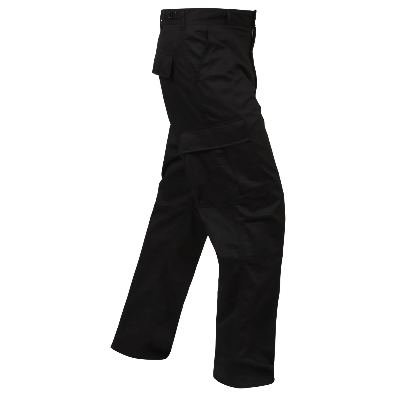 Rothco Relaxed Fit Zipper Fly BDU Cargo Pants - Black