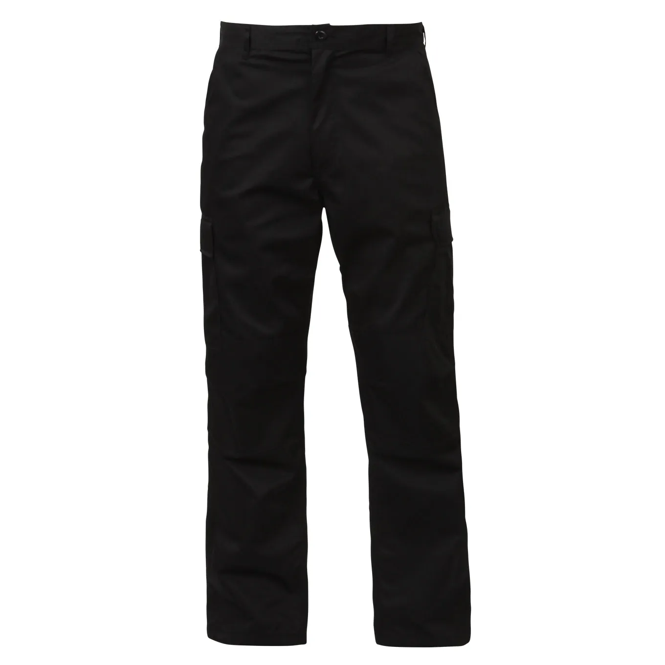Rothco Relaxed Fit Zipper Fly BDU Cargo Pants - Black