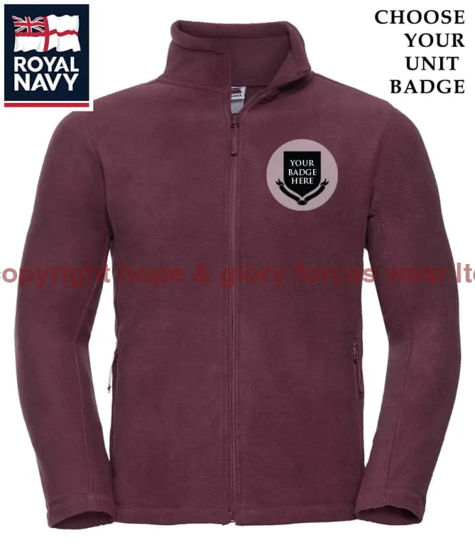 ROYAL NAVY UNITS Outdoor Fleece Jacket