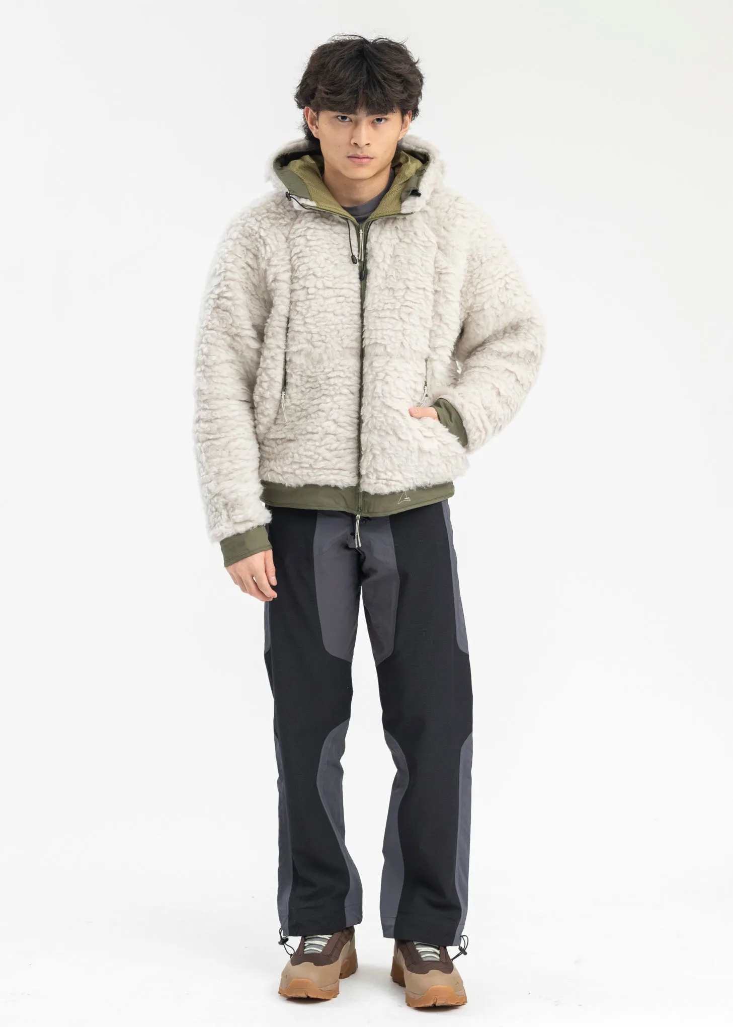SILVER SAGE HEAVY FURRY JACKET