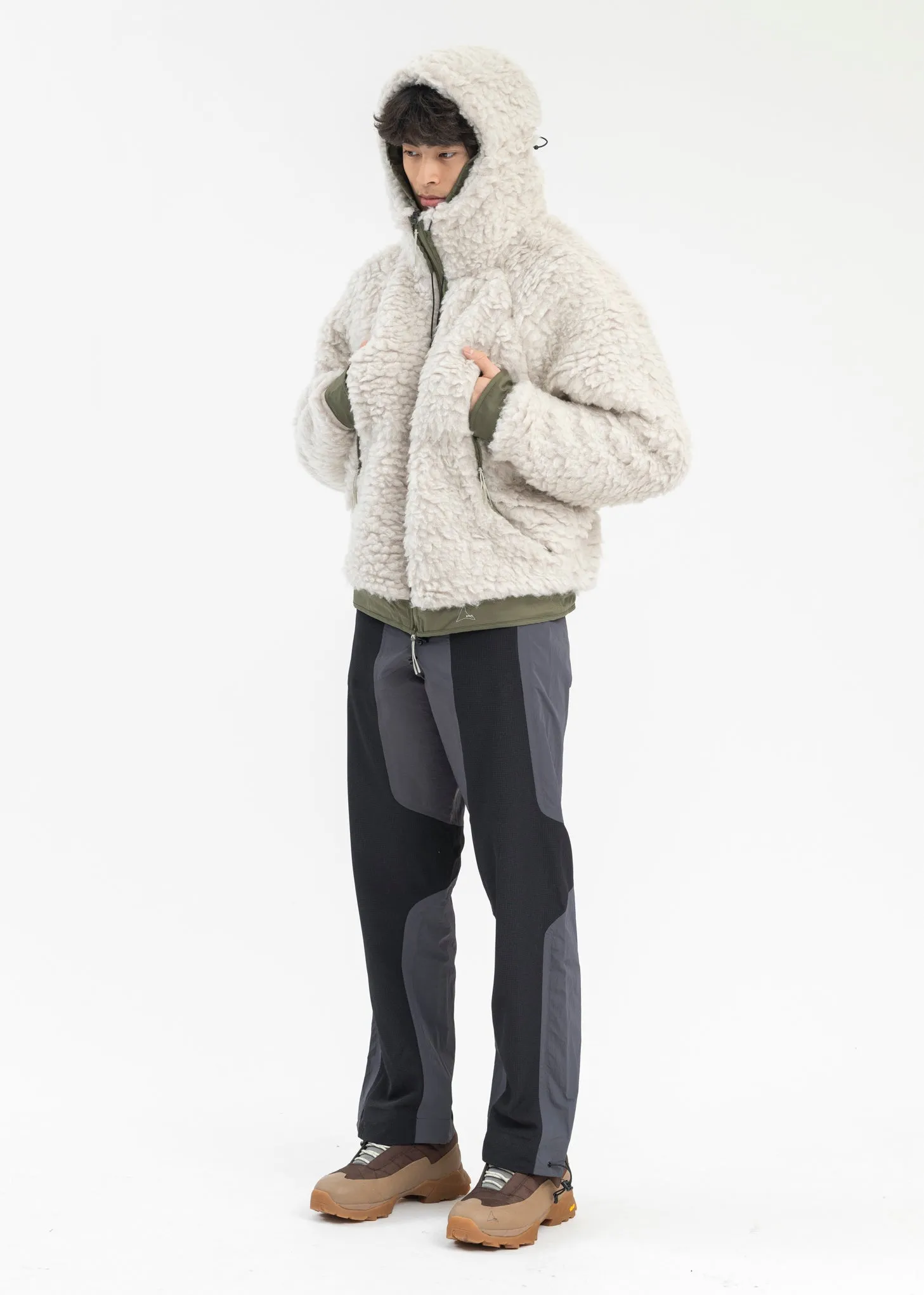 SILVER SAGE HEAVY FURRY JACKET