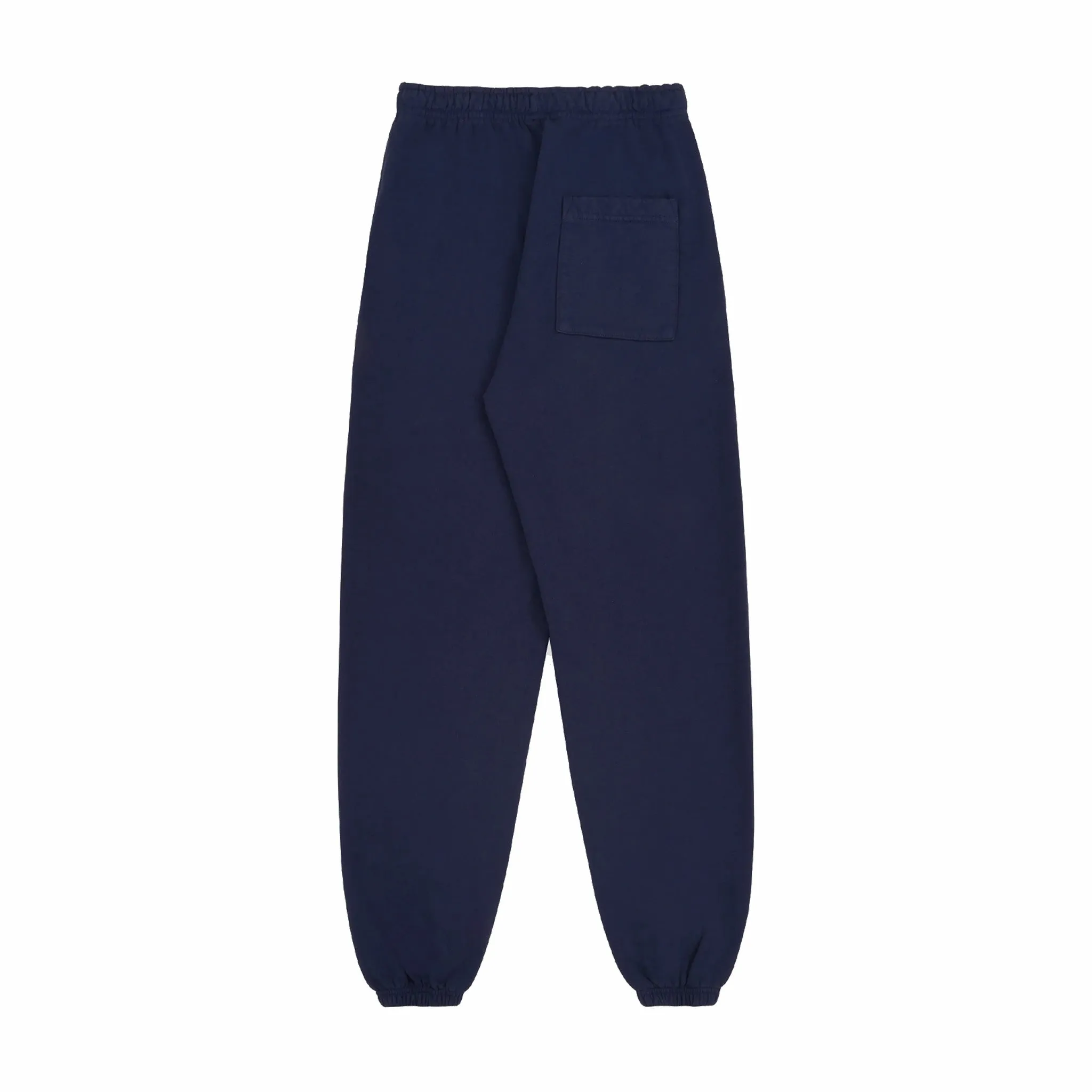 Sporty & Rich Men's Vendome Embroidered Sweatpant (Navy/White)