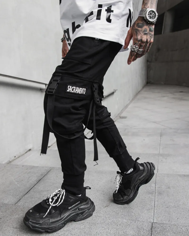 Streetwear Slim Fit Cargo Pants