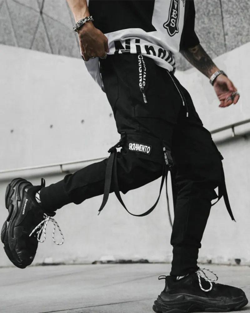 Streetwear Slim Fit Cargo Pants
