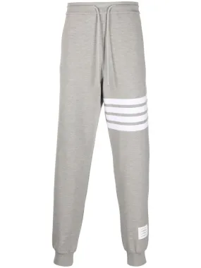 Sweatpants W/ 4Bar In Ottoman Light Grey